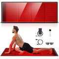 1440 Leds Red Infrared Light Therapy Mat 660Nm850Nm near Infrared Laight Device Large Pad 76"X 24"For Body Pain Relief Power 160W