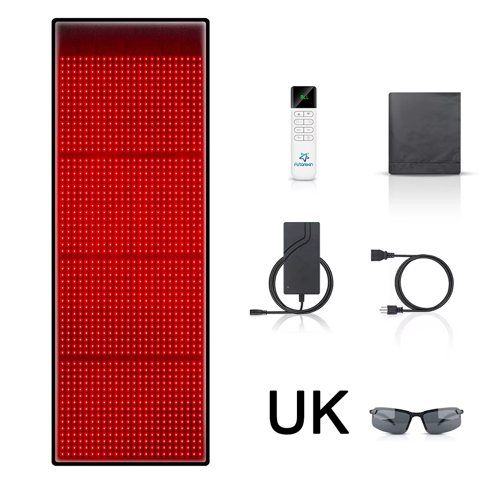 1440 Leds Red Infrared Light Therapy Mat 660Nm850Nm near Infrared Laight Device Large Pad 76"X 24"For Body Pain Relief Power 160W