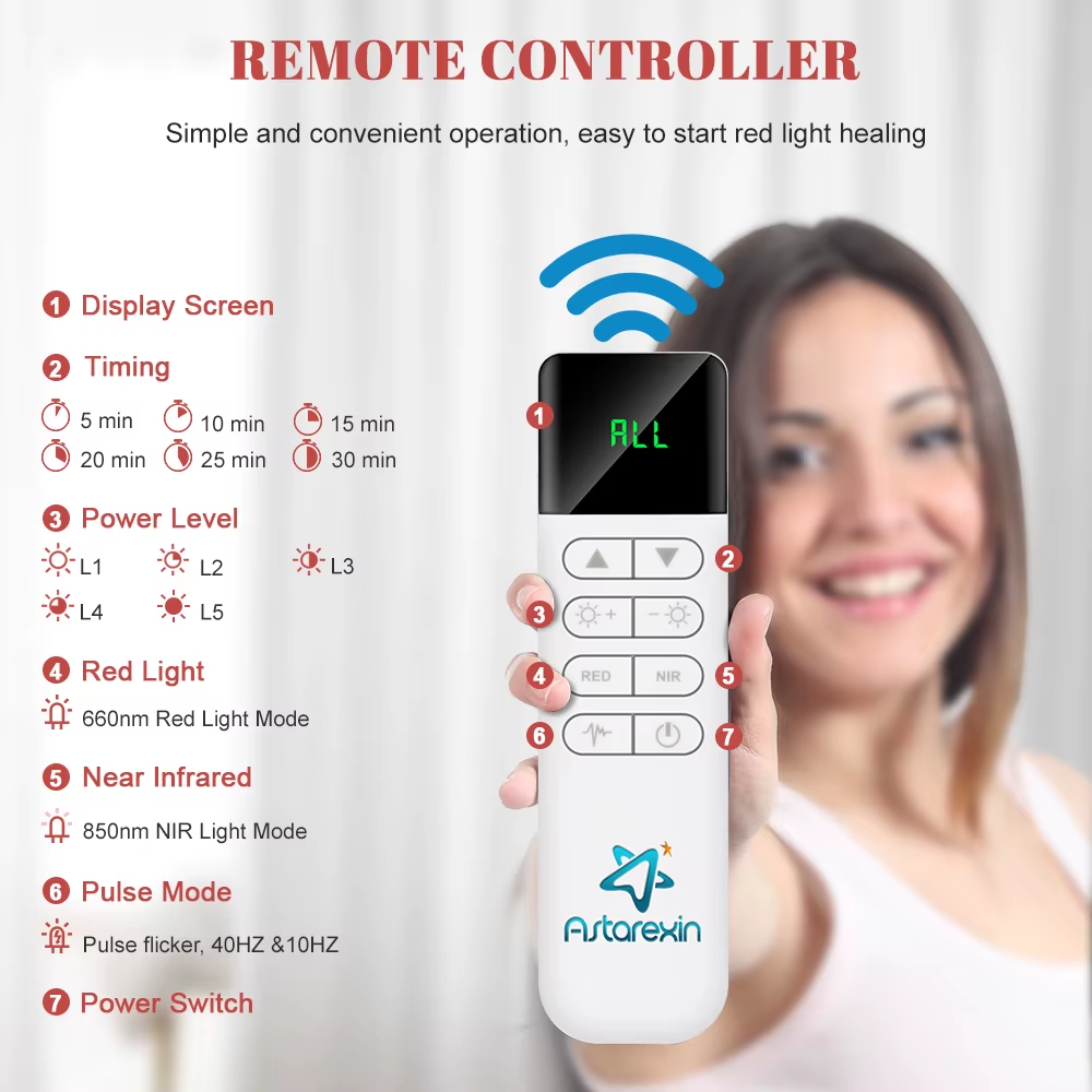 1440 Leds Red Infrared Light Therapy Mat 660Nm850Nm near Infrared Laight Device Large Pad 76"X 24"For Body Pain Relief Power 160W