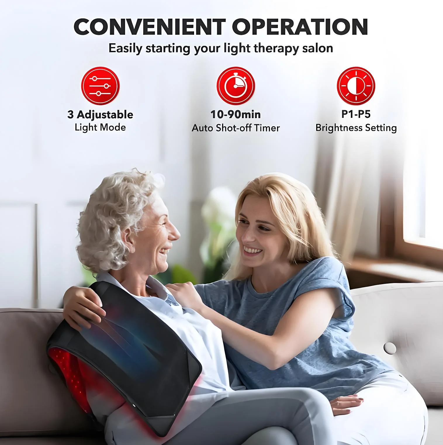 Red Light Therapy Mat for Body, 31.5" * 11.8" Red Light Therapy Blanket Red near Infrared 660Nm 850Nm Full Body Pad, 1080 Leds Infrared Light Therapy for Body for Pain Relief, Improved Sleep